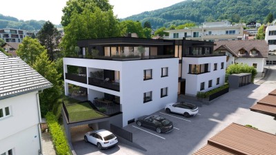 Provisionsfreie 3-Zi.-Neubauwohnung mit Loggia und 2 Tiefgaragenplätzen, Projekt TW02!