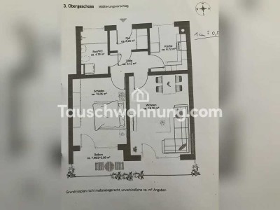 Tauschwohnung: 2 Zimmer Wohnung mit großem Südbalkon, U3 + S7