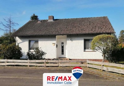 Ihr Rückzugsort am Waldrand – charmantes Einfamilienhaus mit großem Garten in Lachendorf ! (SY-6532)