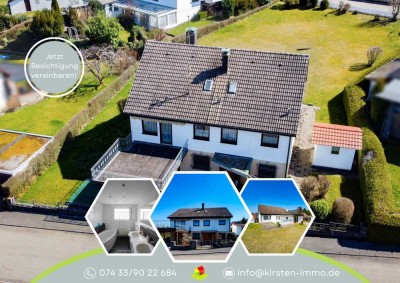 Großzügiges Einfamilienhaus mit sep. Bauplatz in Albstadt-Laufen, Wintergarten