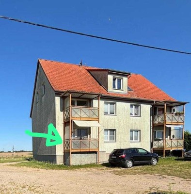 Landkreis Rostock, 3 Raum Wohnung  mit PKW Parkplatz
