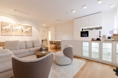 Exklusives Wohnen mit Privatsphäre, Design und großzügiger
Terrasse