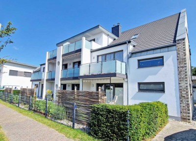 neuwertige Eigentumswohnung im Obergeschoss mit Balkon im Ostseebad Trassenheide