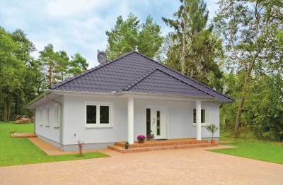 Wunderschöner Bungalow mit großer überdachter Terrasse inklusive Grundstück und Baunebenkosten