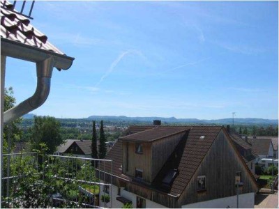 3,5 Zimmer mit traumhaftem Aussicht und hohen Decken