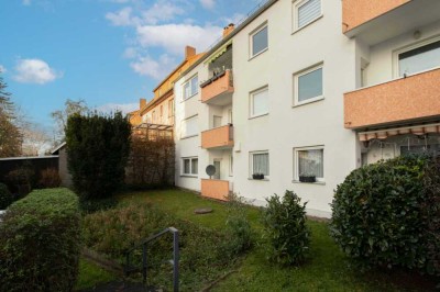 Gemütliche Souterrain-Wohnung mit Balkon und brandneuem Badezimmer