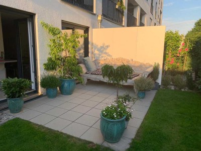 Wunderschöne, zentrale helle 1-Zi-Whg. mit Garten (sehr ruhig gelegen) ab 01.03.2026 verfügbar