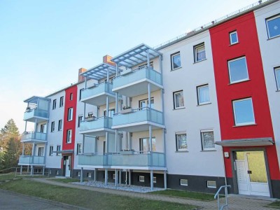 Ruhig gelegene 2-Raum-Wohnung mit Balkon