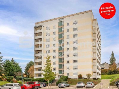 Komfortabel & geräumig:  Charmante 3-Zimmer-Wohnung mit Balkon und Garage in Waldbronn-Reichenbach