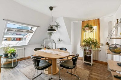 Vermietete Dachgeschosswohnung mit Terrasse in ruhiger Wohnlage!!