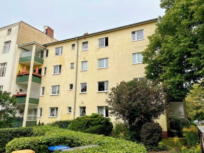 Kompakt + guter Schnitt | 1-Zi.-Whg. + Balkon + Stellplatz + opt. Garten + in Havelnähe | FREI !