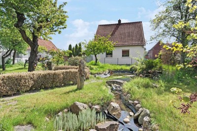 Charmantes Einfamilienhaus mit idyllischem Garten nähe Wolfsburg