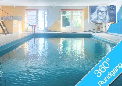 FREI // dein Zuhause // 5 Einheiten // Wohnen, Seminare, Ferienvermietung // Pool, Sauna