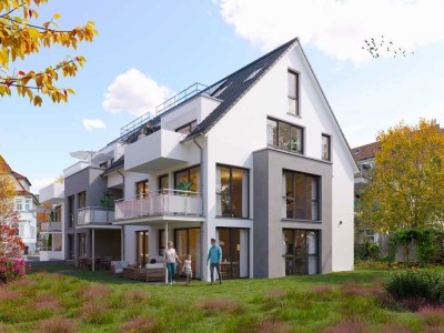 Ihr neues Zuhause - lichtverwöhnte Dachgeschoss-Maisonette-Wohnung mit Sonnenterrasse in Asperg