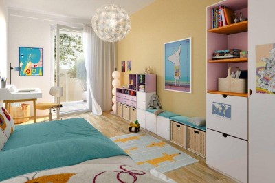 Hof am Park - 4-Zimmer-Wohnung mit großzügigem Süd-West-Balkon und Parkblick - Top 2.44