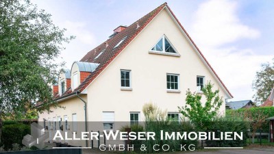 Langwedel|Moderne Maisonettewohnung mit eigenem Eingang, Balkon und Gartenanteil