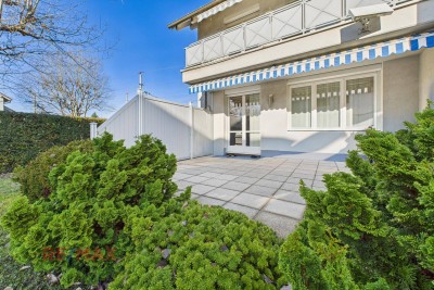 Zwei Etagen, ein Zuhause – Gartenwohnung mit Wohlfühlgarantie und Doppelgarage