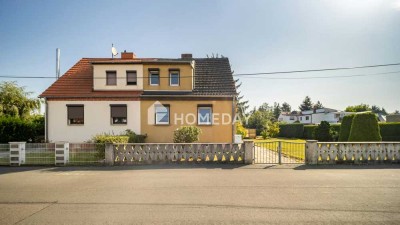 Familienfreundliche DHH mit großem Garten, Garage und Entwicklungschancen