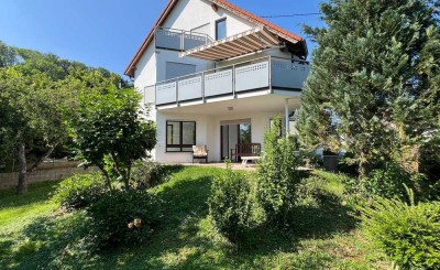 Helle, renovierte 3-Raum-Terrassenwohnung mit EBK in Neckartenzlingen