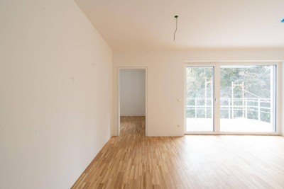 Moderne 2-Zimmer-Wohnung mit Terrasse und Stadtblick in Nettingsdorf - PROVISIONSFREI
