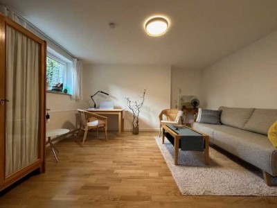 Ruhiges Apartment, sehr gute Anbindung an ÖPNV.