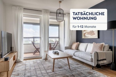 Trienna-Living, 2 Zi-Wohnung mit Balkon, Fitness, Sauna; Neubau top Saniert, top Verkehrsanbindung (VIE309)