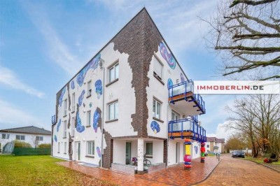 IMMOBERLIN.DE - Ersteinzug! Attraktive barrierefreie Wohnung mit Terrasse & Gestaltungspotential