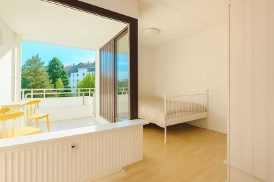 -I| LEERSTEHEND || Tolles City-Studio im Grünen || BILKER OASE |I-