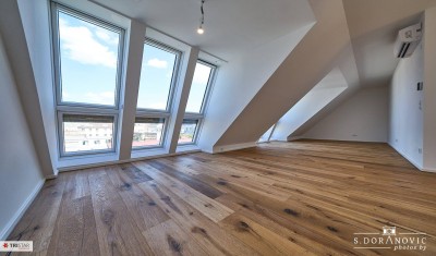 • NEU! • 6 EXKLUSIVE DG-WOHNUNGEN MIT WIENBLICK • SOFORT BEZIEHBAR • EIGENTUM • SIEBENBRUNNENPLATZ • 1050 WIEN •