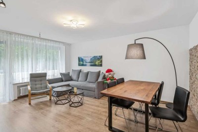 Ruhig gelegene, modernisierte 3-Zi Wohnung mit Westbalkon