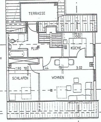 Wunderschöne 2 Zimmer Wohnung zur Mieten