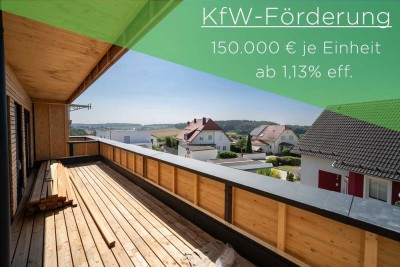 Whg 12 - KFW 40 QNG - Nachhaltigkeit trifft Moderne - Wegweisendes Gebäudekonzept für die Zukunft