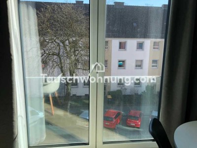 Tauschwohnung: Tauschwohnung: Studio-Apartment gegen 2-3 Zimmer