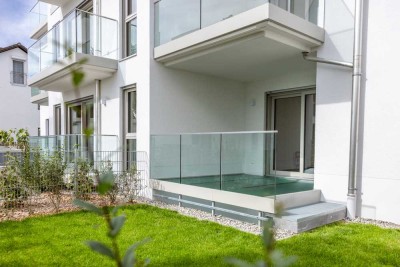 Barrierefreie Gartenwohnung über 2 Etagen - mit separatem Eingang