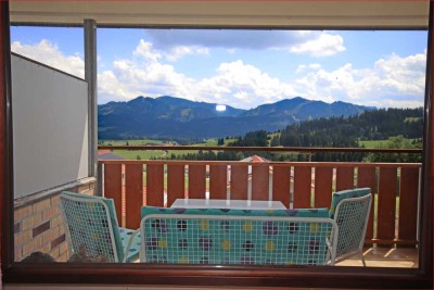 2-Zimmer-Wohnung mit traumhaftem Bergpanorama in Oy-Mittelberg
