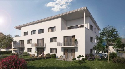 Neubau Projekt, Hochwertige 3,5 Zimmer Wohnung im EG in Sinsheim-Steinsfurt