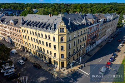 WOW! denkmalgeschütztes Mehrfamilienhaus Chemnitz über 1.400m² vermietbare Fläche in Schlosschemnitz