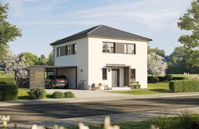Zukunftssicher bauen – KfW 40-Haus in ruhiger Lage von Loppenhausen