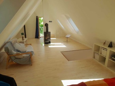 Wunderschöne Maisonette-Wohnung mit Kaminofen am Karneidplatz 12