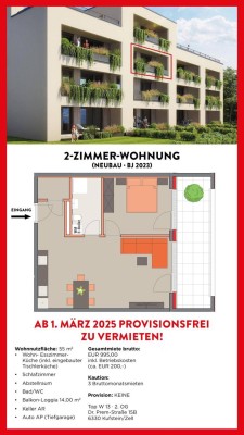 Exklusive Neubauwohnung mit unverbaubarem Festungsblick