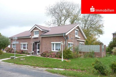 Ein Einfamilienhaus oder Ferienhaus an der Nordseeküste