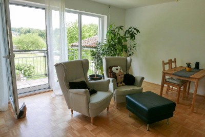 Ruhig gelegene 3 ZI-Wohnung mit Balkon und Grünblick in Neuhofen an der Krems!