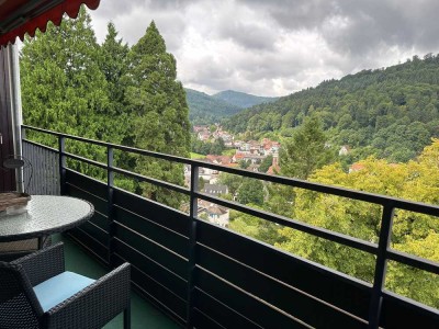 Möblierte Wohnung mit Stellplatz und tollem Ausblick