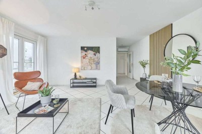Urbanes Wohnen mit einzigartigem Ausblick bis auf den Wasserturm