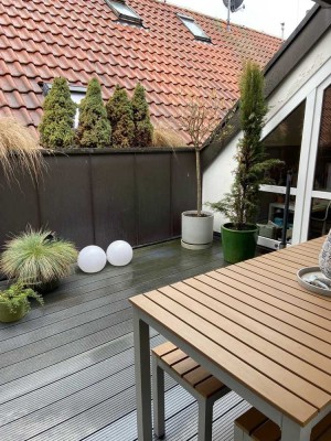 Klimatisierte 4-Zimmer-Galerie-Wohnung mit Dachterrasse