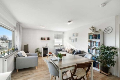 Geräumige 4-Zimmer-Wohnung in ruhiger Lage und Blick auf die Berge