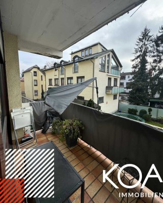 Gut geschnittene 2-Zimmer Wohnung in Offenbach mit Balkon