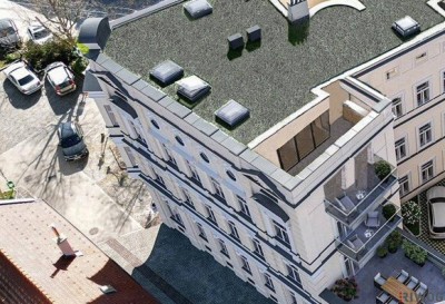 DACHGESCHOSSWOHNUNG MIT TRAUMBLICK II 32M² BAKON/TERRASSE II PRESTIGE UND ELEGANZ II WOHNEN IM DENKMALGESCHÜTZEM MÖDLINGER STADTJUWEL II FUSSGÄNGERZONE