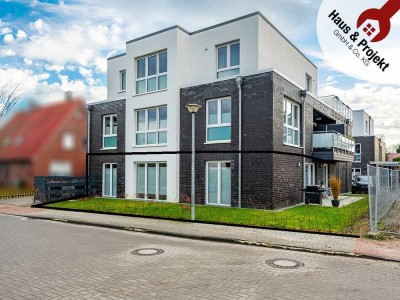 Moderne Erdgeschosswohnung mit Garten in Schortens – Vermietetes KfW-40-Investment in ruhiger Lage