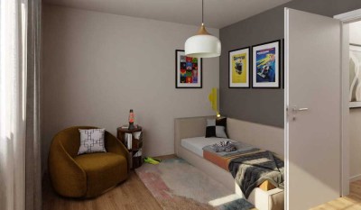 Modernes und energieeffizientes Reihenhaus